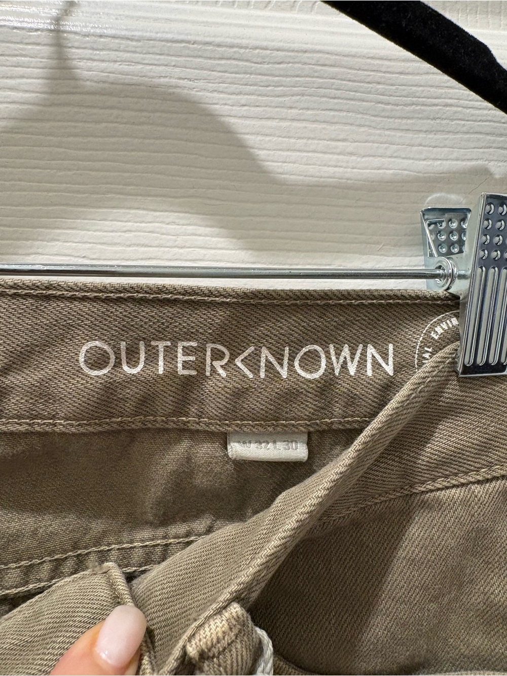 NWT Outerknown S.E.A. Jeans Drifter Tapered Fit Scout Olive Men’s 32x30 Premium - Picture 9 of 10
